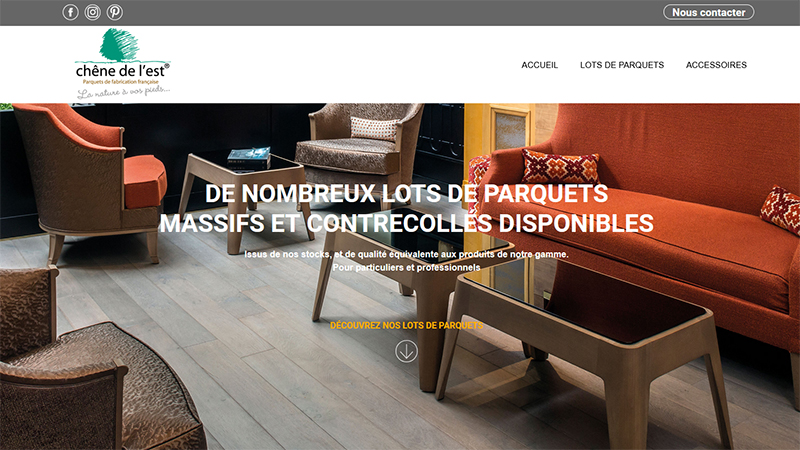 Lot de parquets massifs
